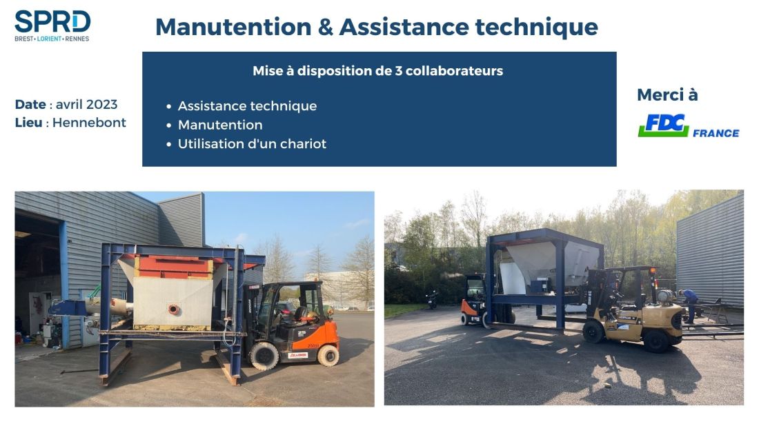 Manutention & Assistance technique d'un syst&egrave;me de filtration